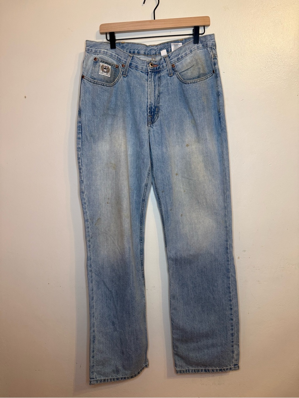Cinch Light Wash Relaxed Straight Men's Jeans